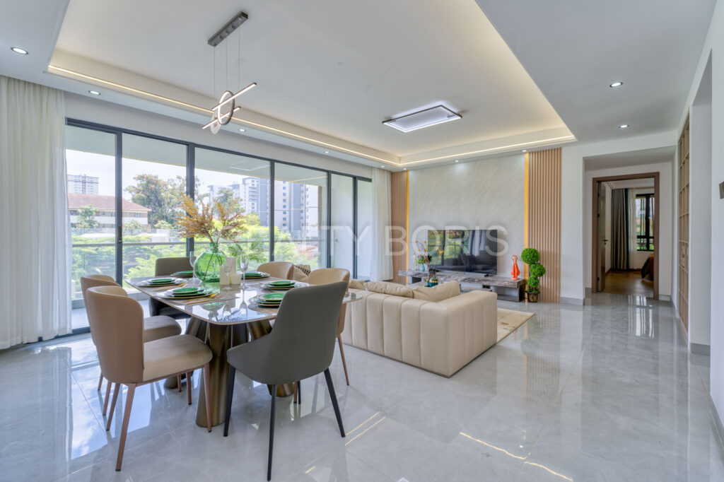 LUXURIOUS 3 BEDROOM APARTMENT IN KILIMANI