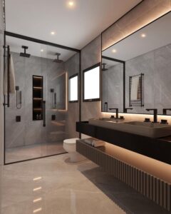 luxury bathroom