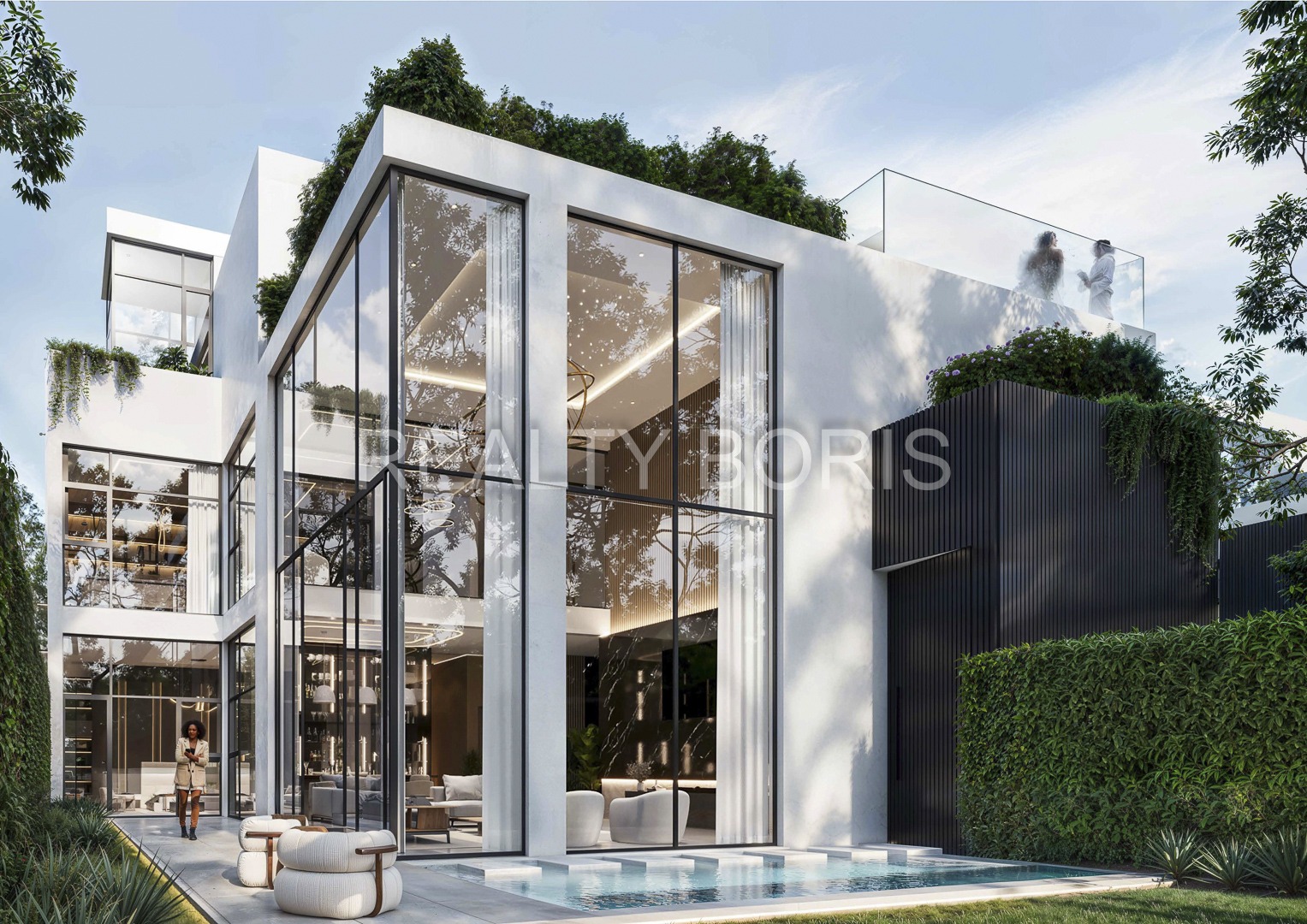 Luxury 5 bedroom villa for sale in Lavington Nairobi exterior view